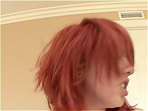 red-haired teenage gets eaten by the baby sitter